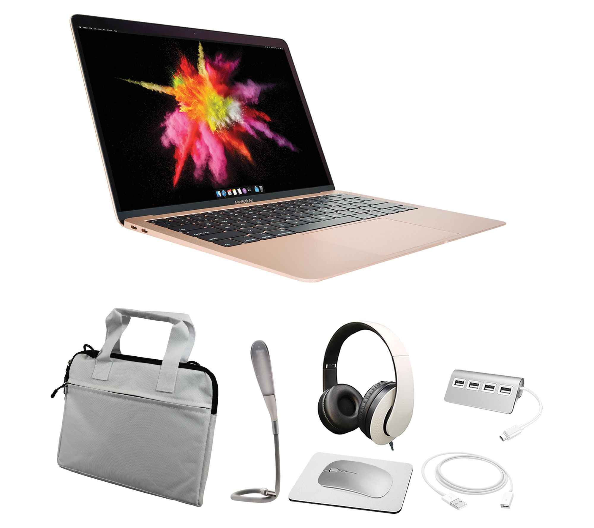Apple Refurbished 2020 MacBook Air 13" M1 256GB  Bundle