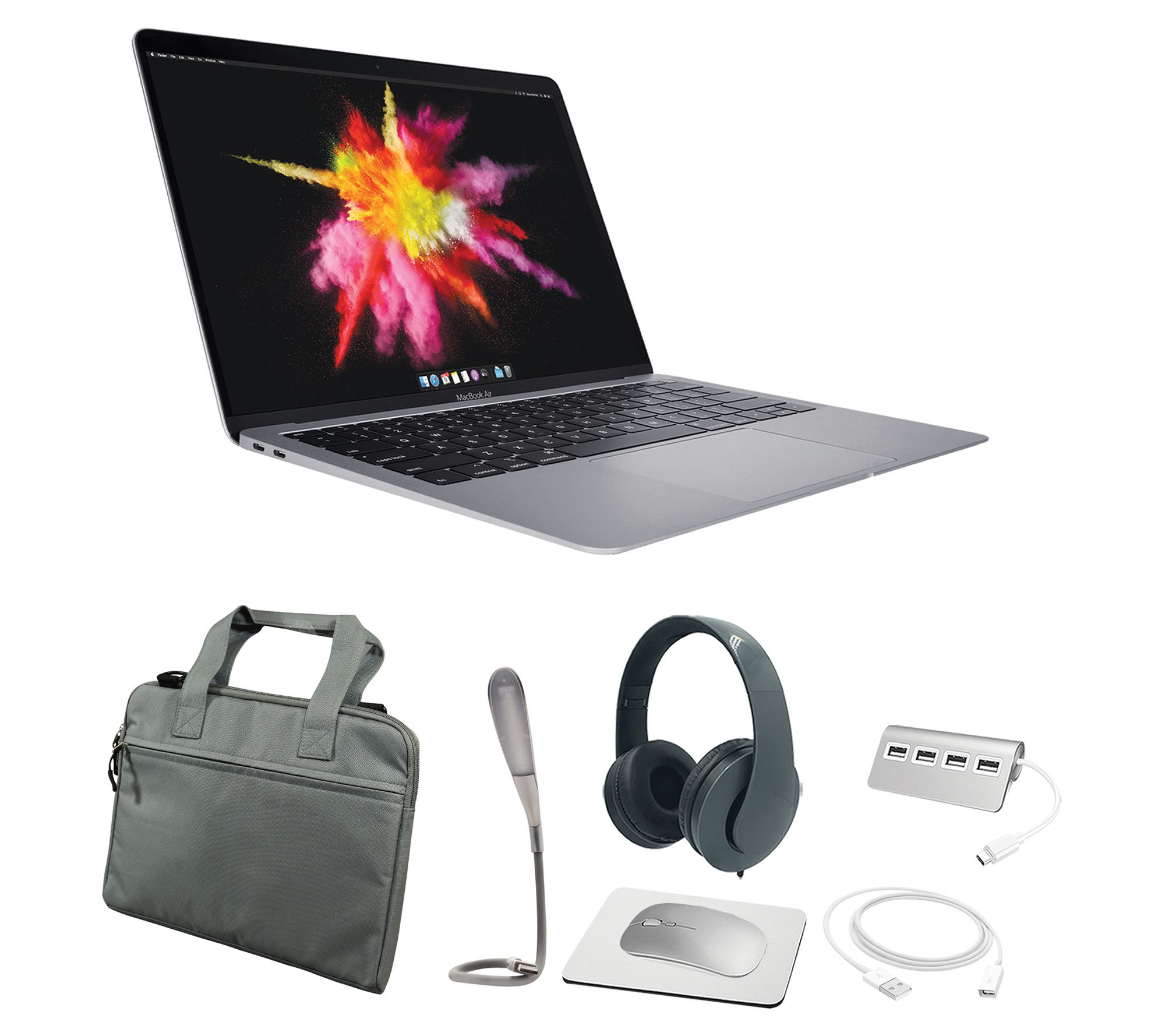 Apple Refurbished 2020 MacBook Air 13" M1 256GB  Bundle