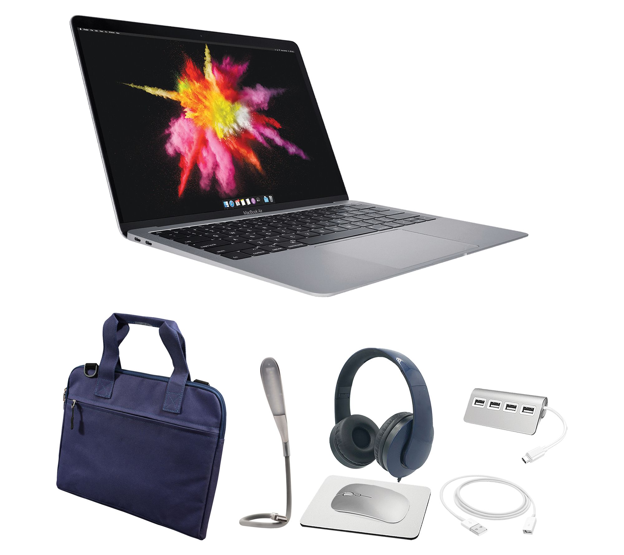Apple Refurbished 2020 MacBook Air 13" M1 256GB  Bundle