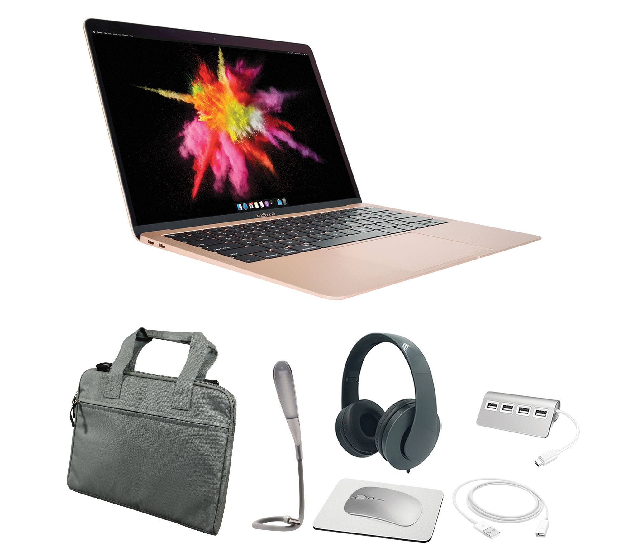 Apple Refurbished 2020 MacBook Air 13" M1 256GB  Bundle