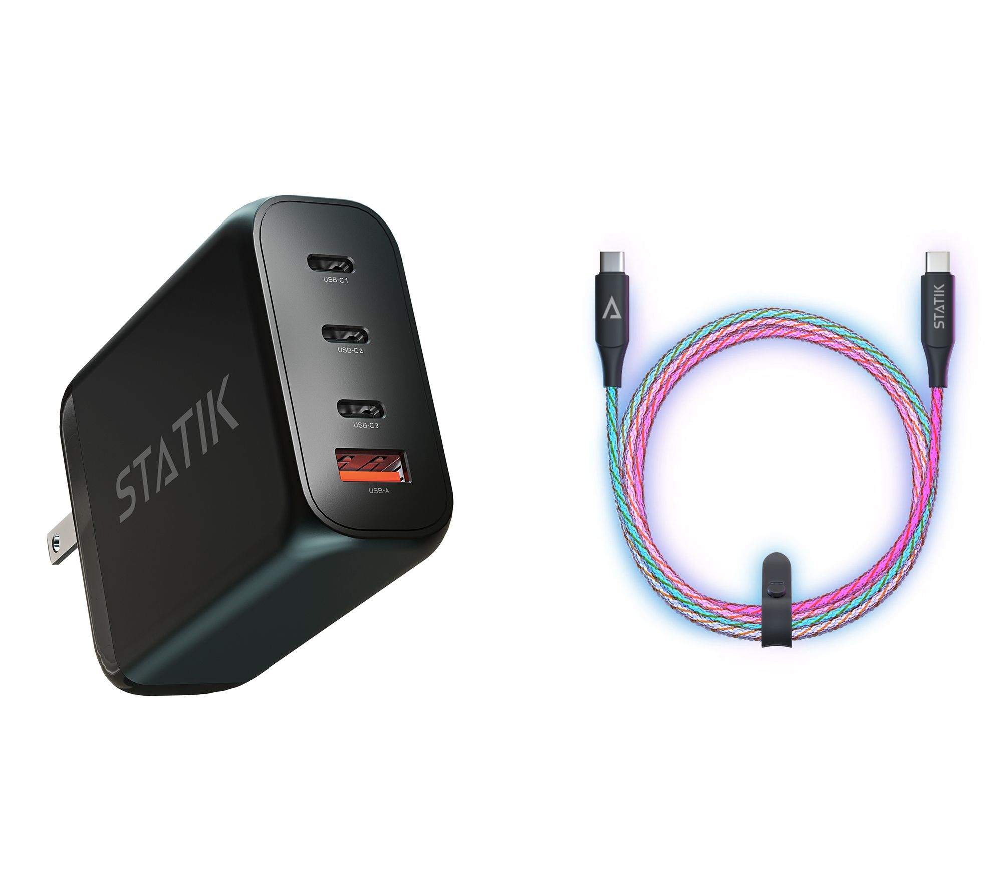 Curv Group 100W GaN Power Adapter w/ 100W Charge Cable