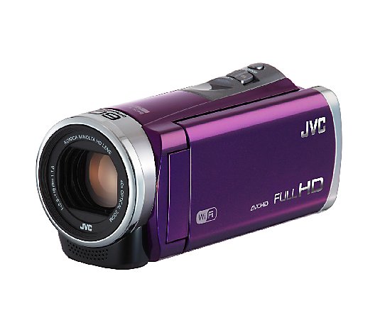 JVC Everio GZ-EX310 1080p Full HD Camcorder w/ Wifi & Case - QVC.com