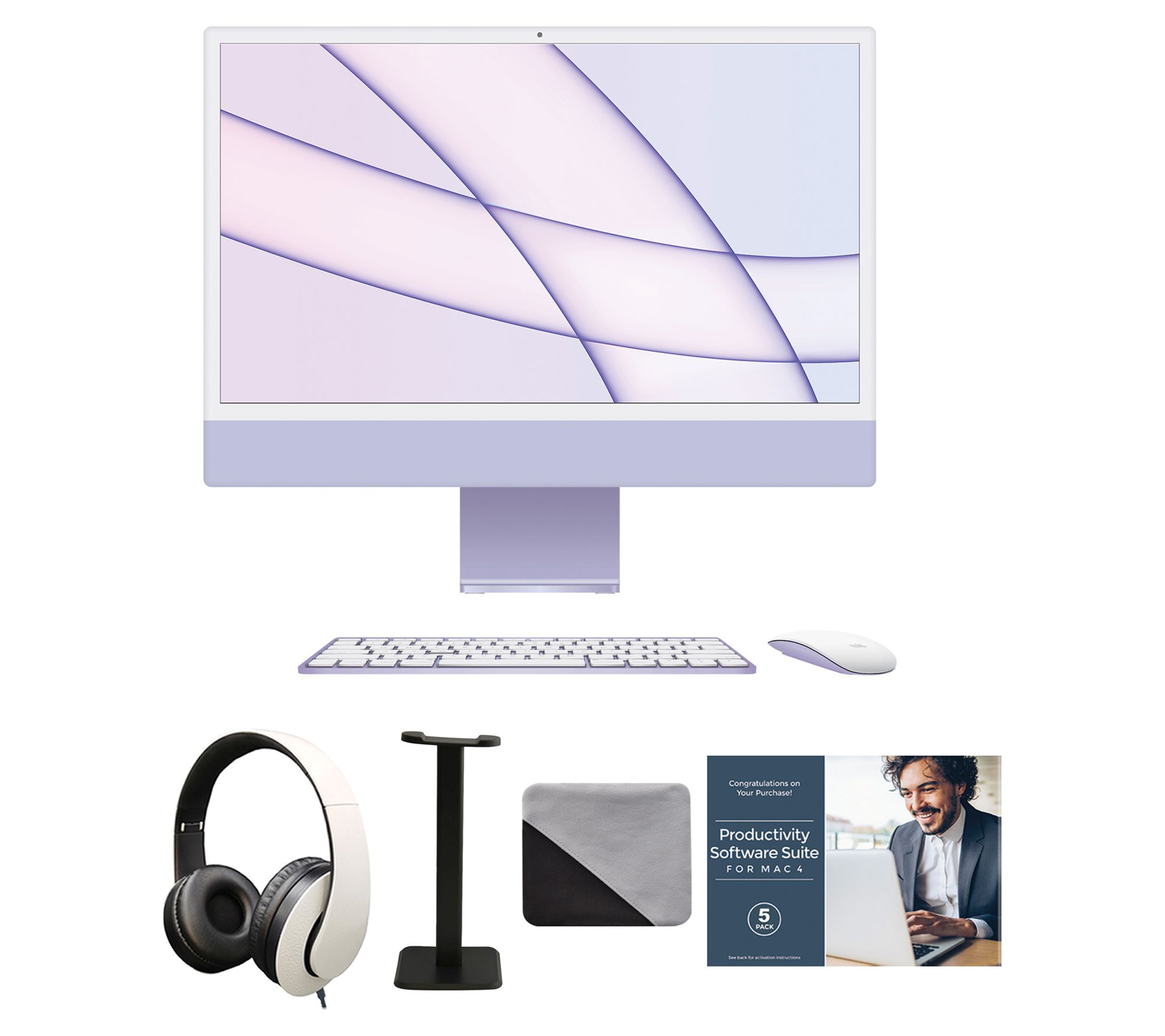 Apple iMac 24" M1 256GB 8-Core CPU 8-Core GPU B undle