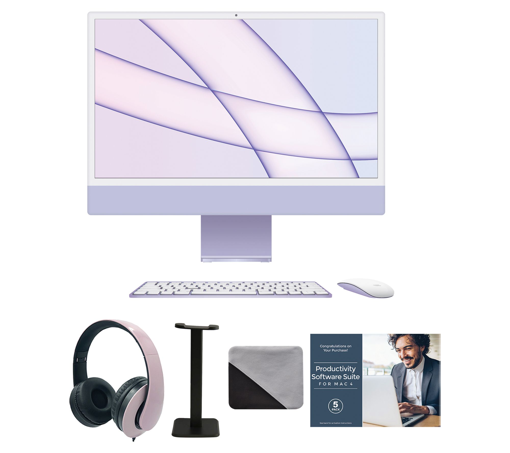 Apple iMac 24" M1 256GB 8-Core CPU 8-Core GPU B undle