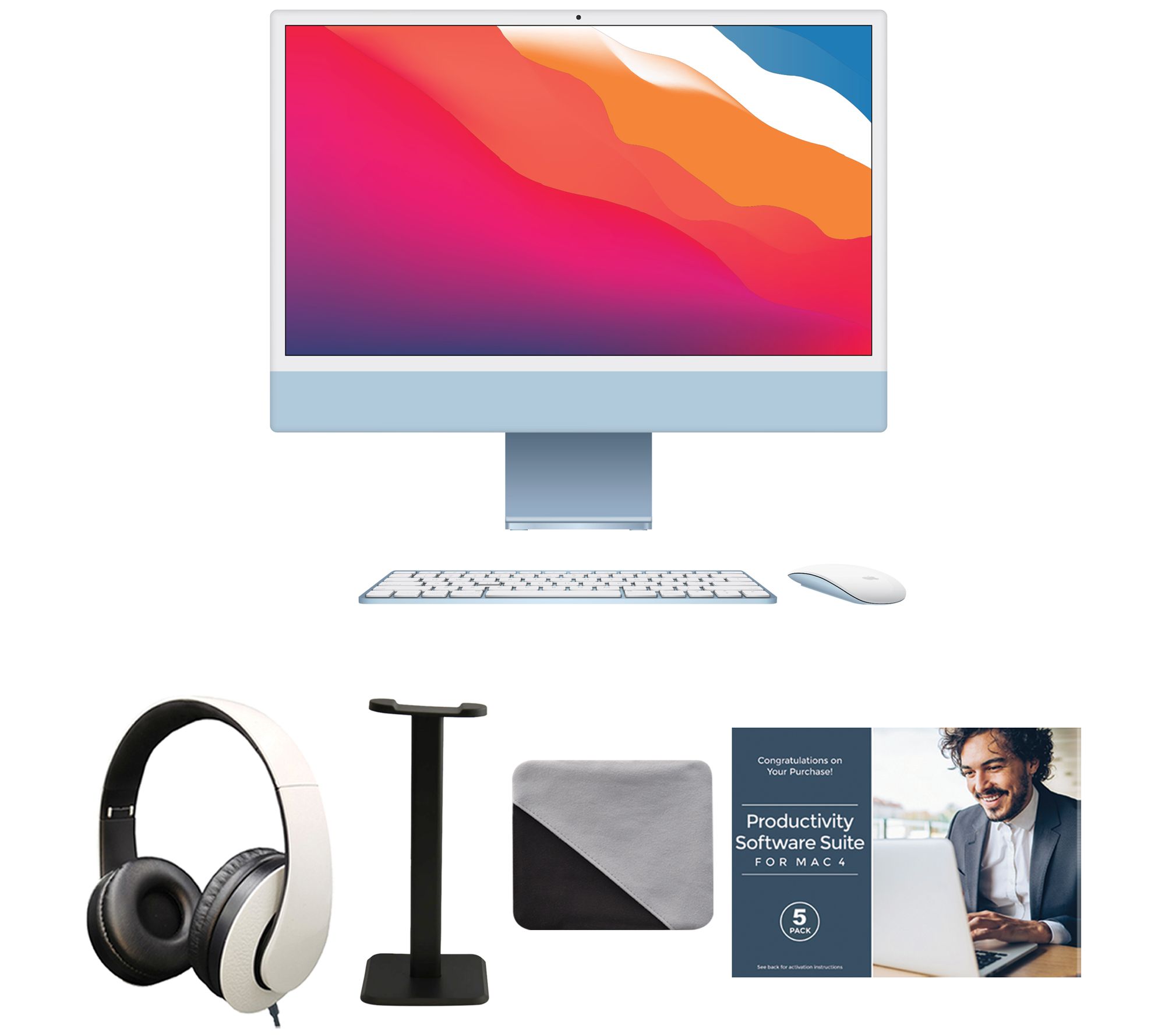 Apple iMac 24" M1 256GB 8-Core CPU 8-Core GPU B undle