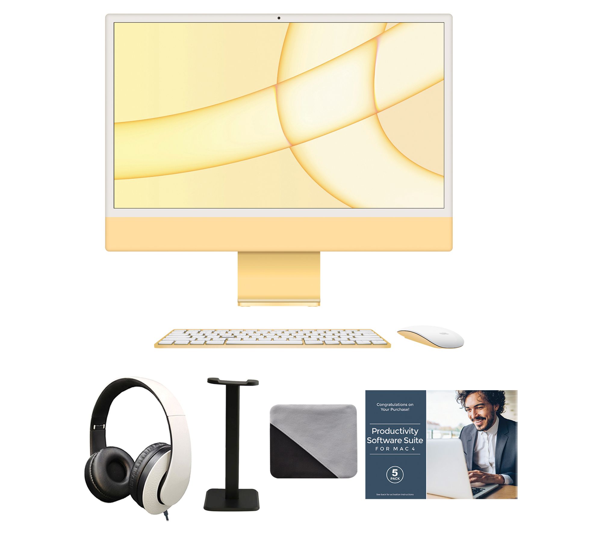 Apple iMac 24" M1 256GB 8-Core CPU 8-Core GPU B undle