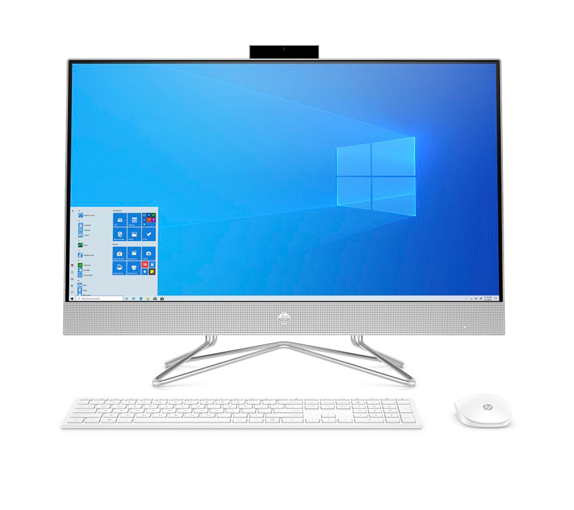 HP 27" Touch AllinOne Computer AMD R3 512GB SSD with HP Tech Support