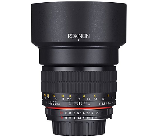 Rokinon 85mm f/1.4 Aspherical Lens for Nikon DSLR Cameras