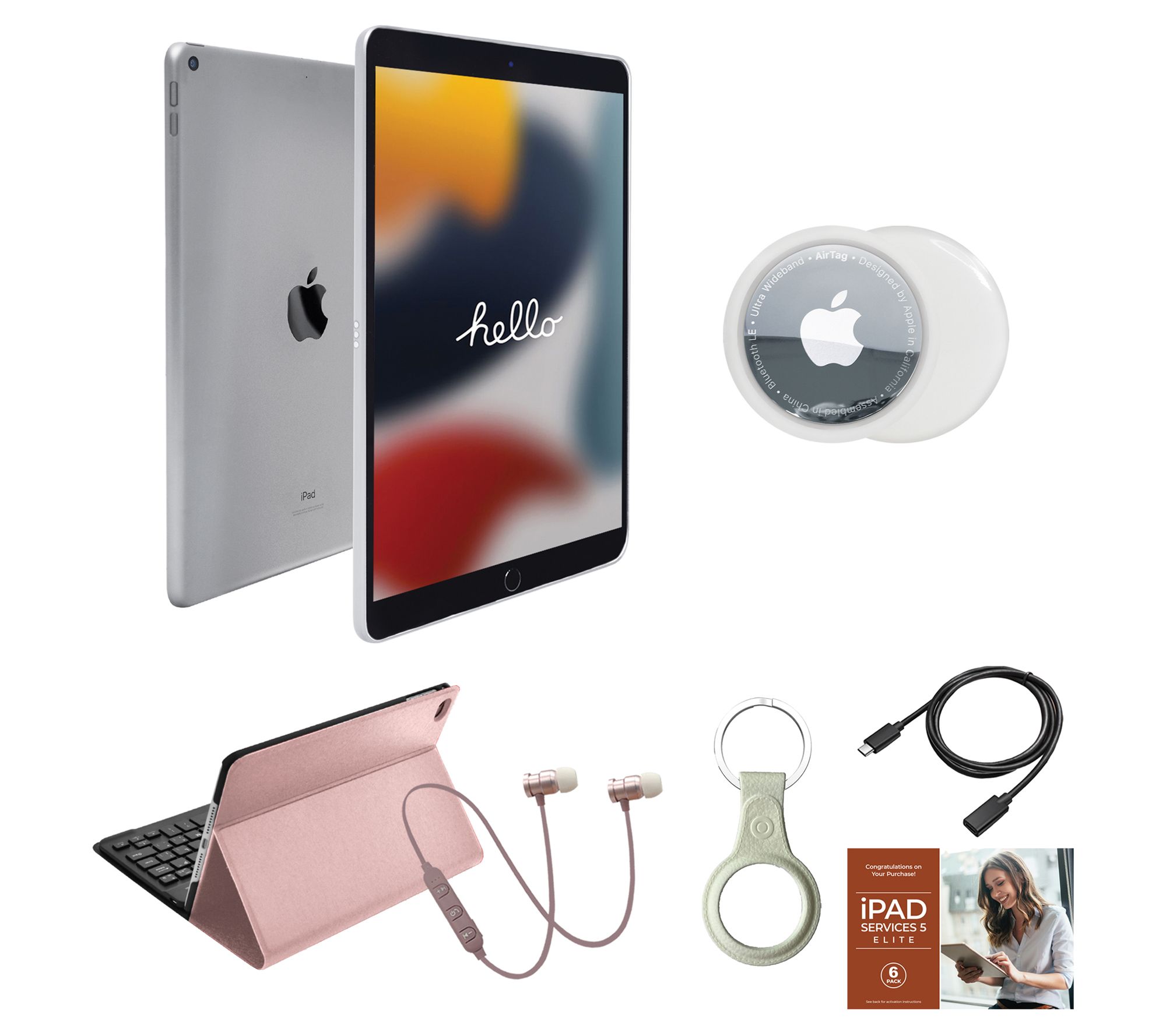 Apple iPad 10.2" 64GB Wi-Fi with Apple AirTag