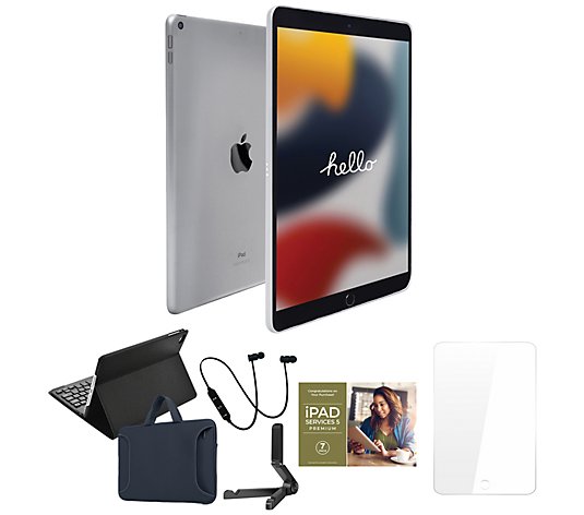 Apple iPad 10.2" Gen 9 64GB WiFi with Voucher and Accessories