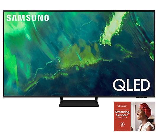 Samsung 55" Q70A QLED Smart TV with 2-Year Warranty and Voucher