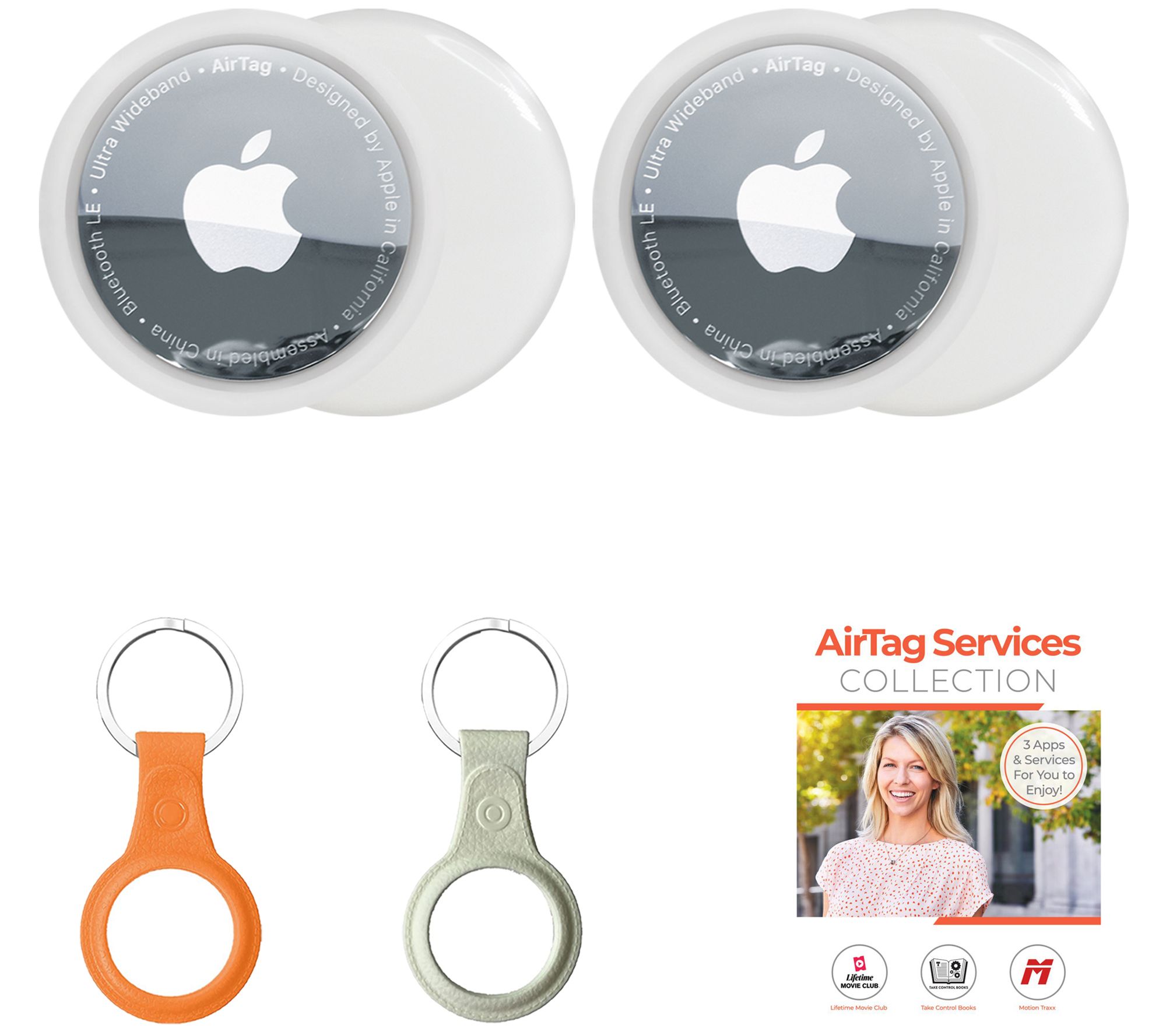 Bling Diamond Apple Airtag Case, Sparkly Leather Airtag Keychain