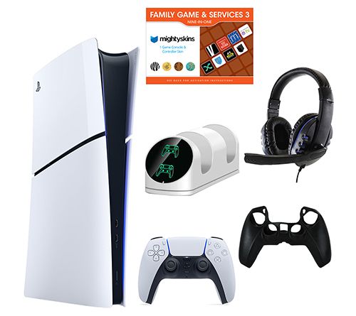 PS5 Slim Digital Console with AccessoriesBundle 