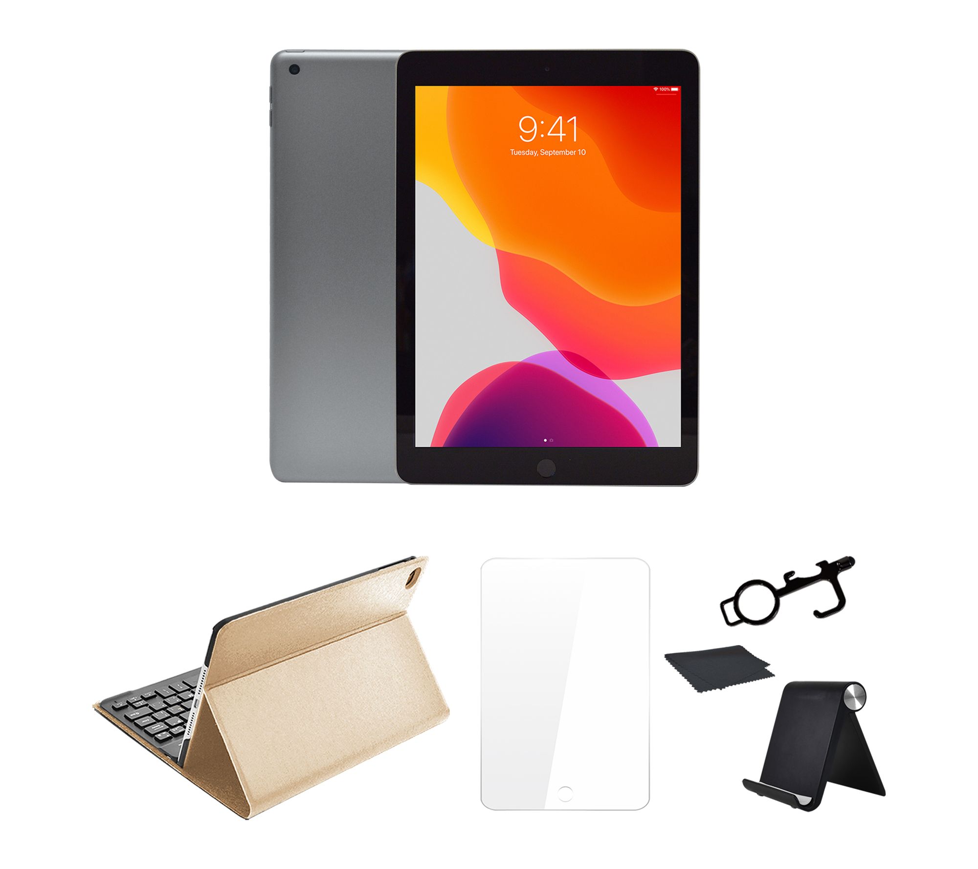 Refurbished Late 2019 Apple iPad 10.2" 32GB Wifi Bundle 1
