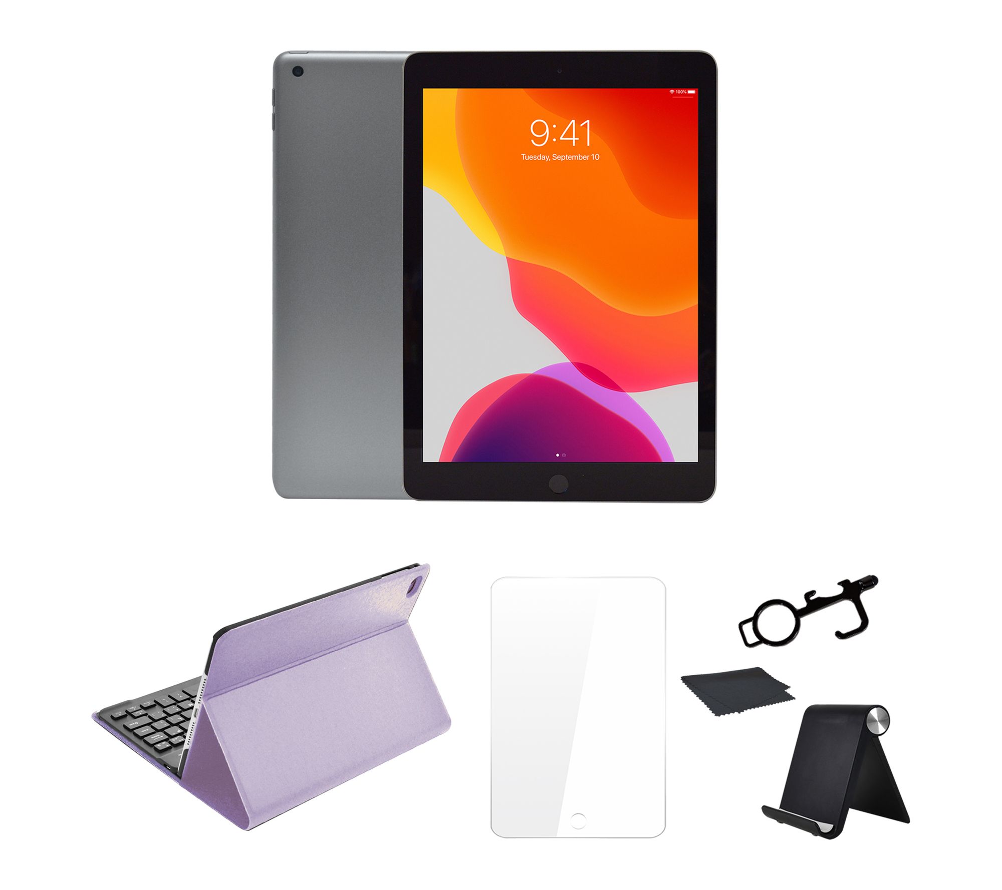 Refurbished Late 2019 Apple iPad 10.2" 32GB Wifi Bundle 1