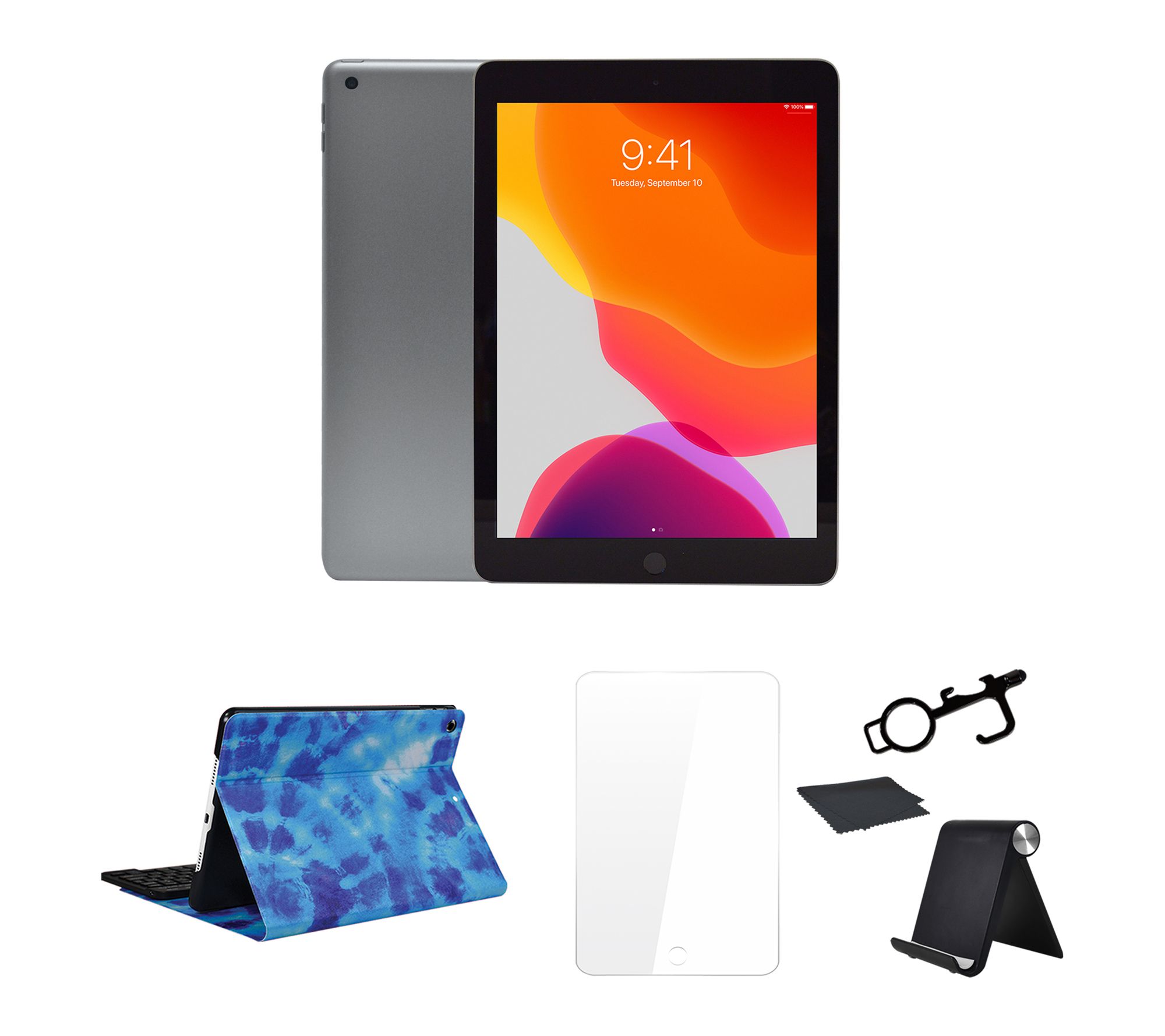 Refurbished Late 2019 Apple iPad 10.2" 32GB Wifi Bundle 1