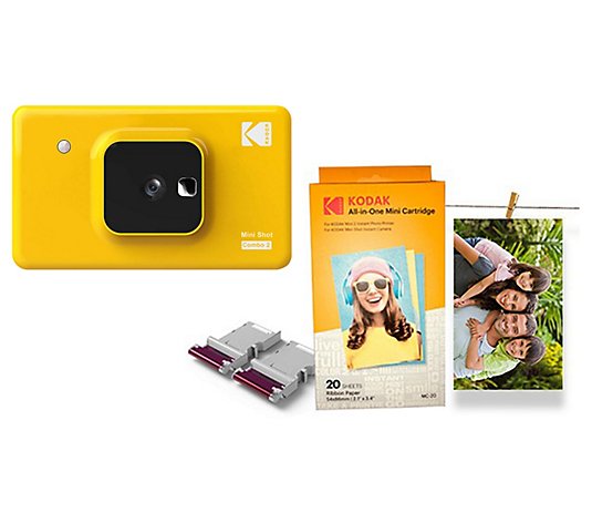 Kodak Mini Shot 2 Instant Print Camera with 20-Pack of Film