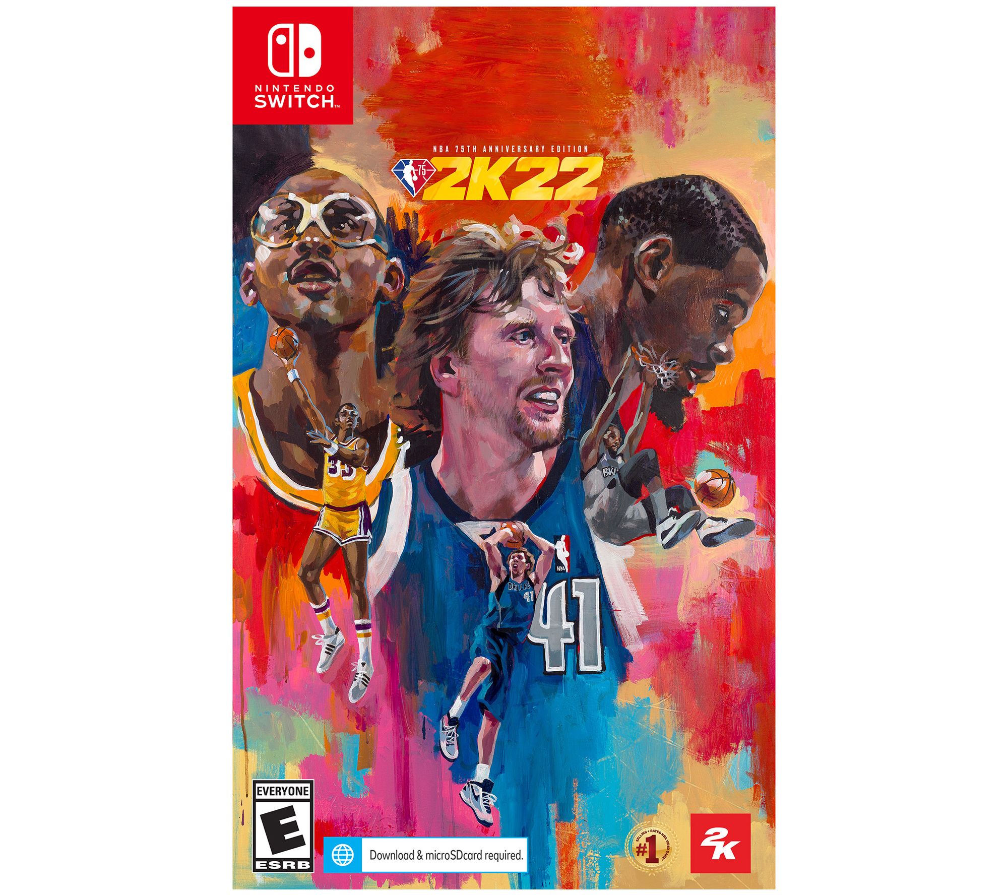 NBA 2K22 NBA 75th Anniversary Edition for Nintendo Switch - Nintendo  Official Site