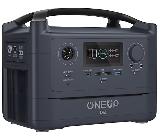 ONEUP 720 Portable Power Station with AC Outlets & USB Ports