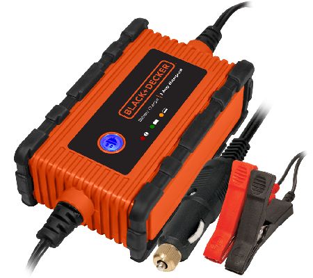 BLACK + DECKER 2 AMP Waterproof Battery Charger/Maintainer 