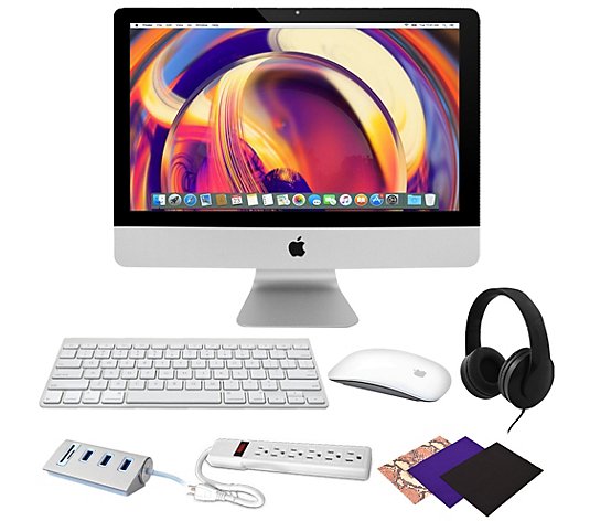 Apple iMac 21.5" 3GHz Core i5 with Headphones &More