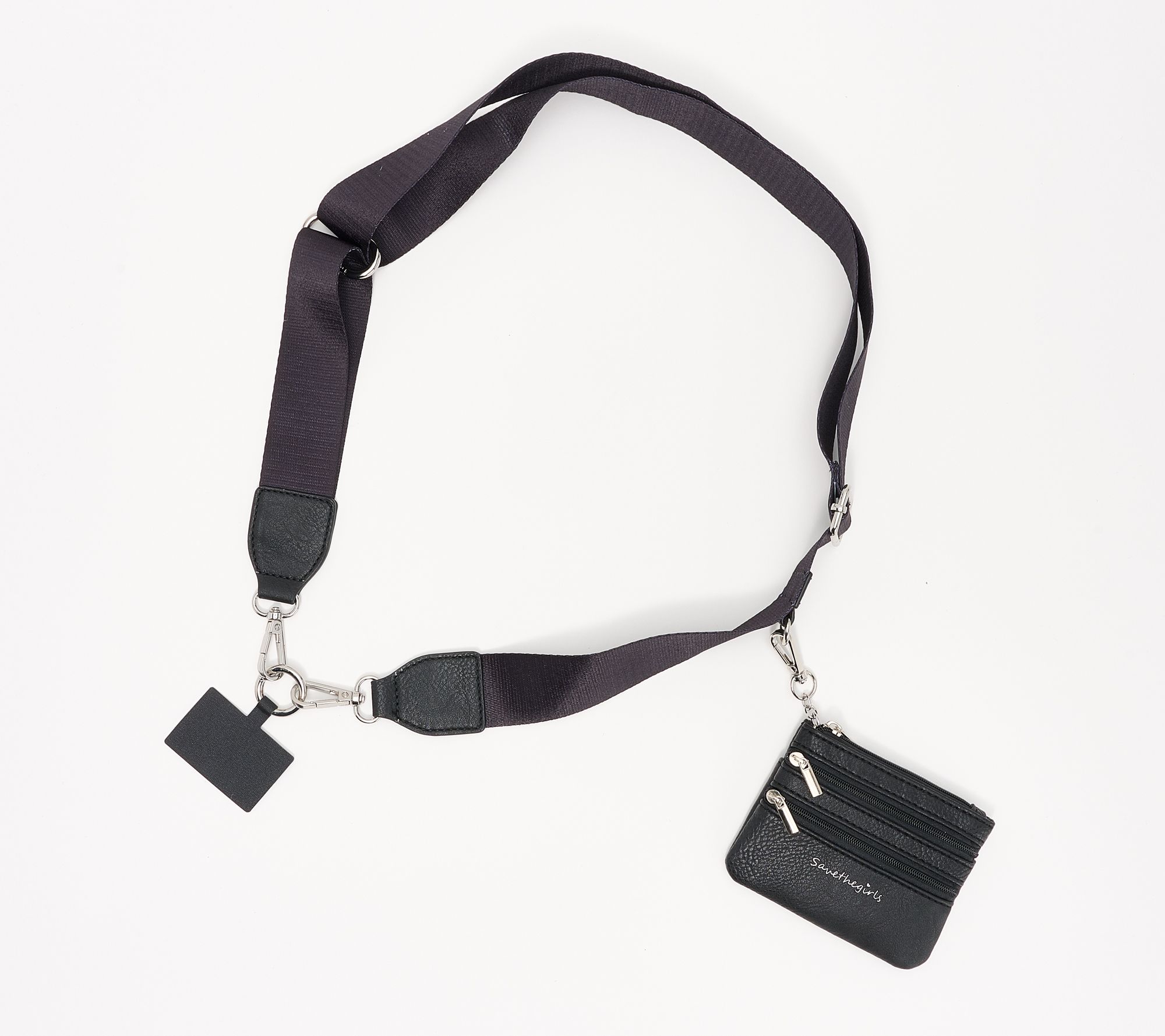 Save the Girls Clip & Go Phone Wristlet with Matching Strap