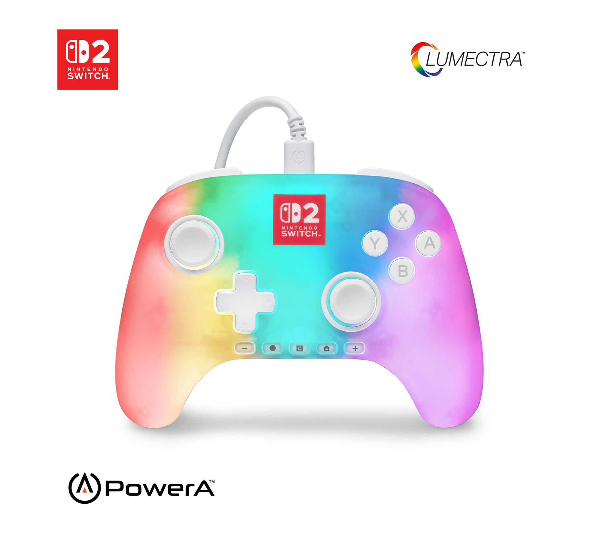 PowerA Advantage Wired Controller White with Lumectra  NSW 2