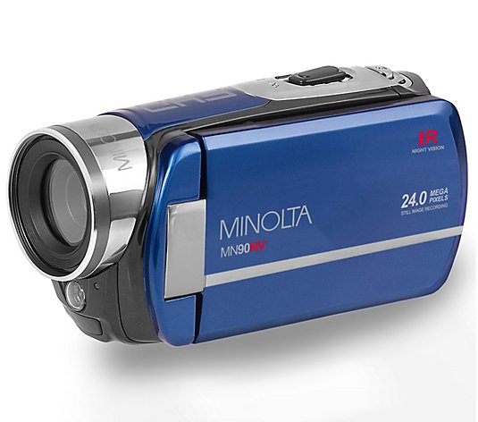 Minolta MN90NV 1080p HD Touchscreen Camcorder with 16GB SD Card