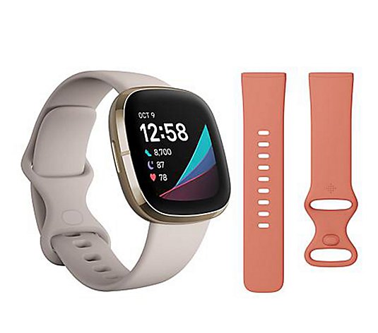 Fitbit Sense Smartwatch & Activity Tracker w/ Small/Med Band