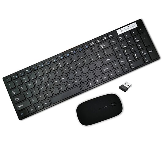 Supersonic 2.4 GHz Slim Wireless Keyboard/MouseCombo