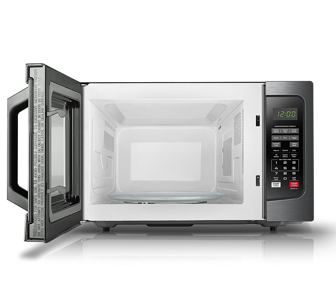 Toshiba 1.2Cubic Foot Microwave with Smart Sensor