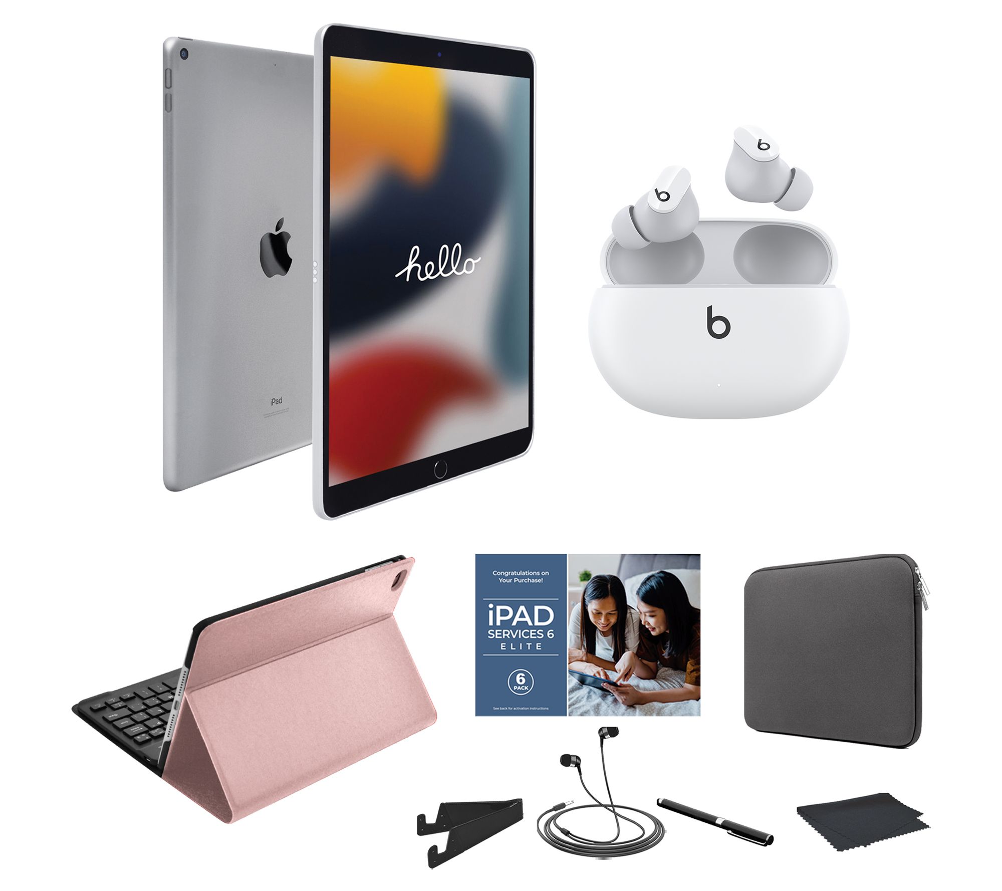 Apple iPad 10.2" 9th Gen 64GB Wifi with Beats Studio Buds