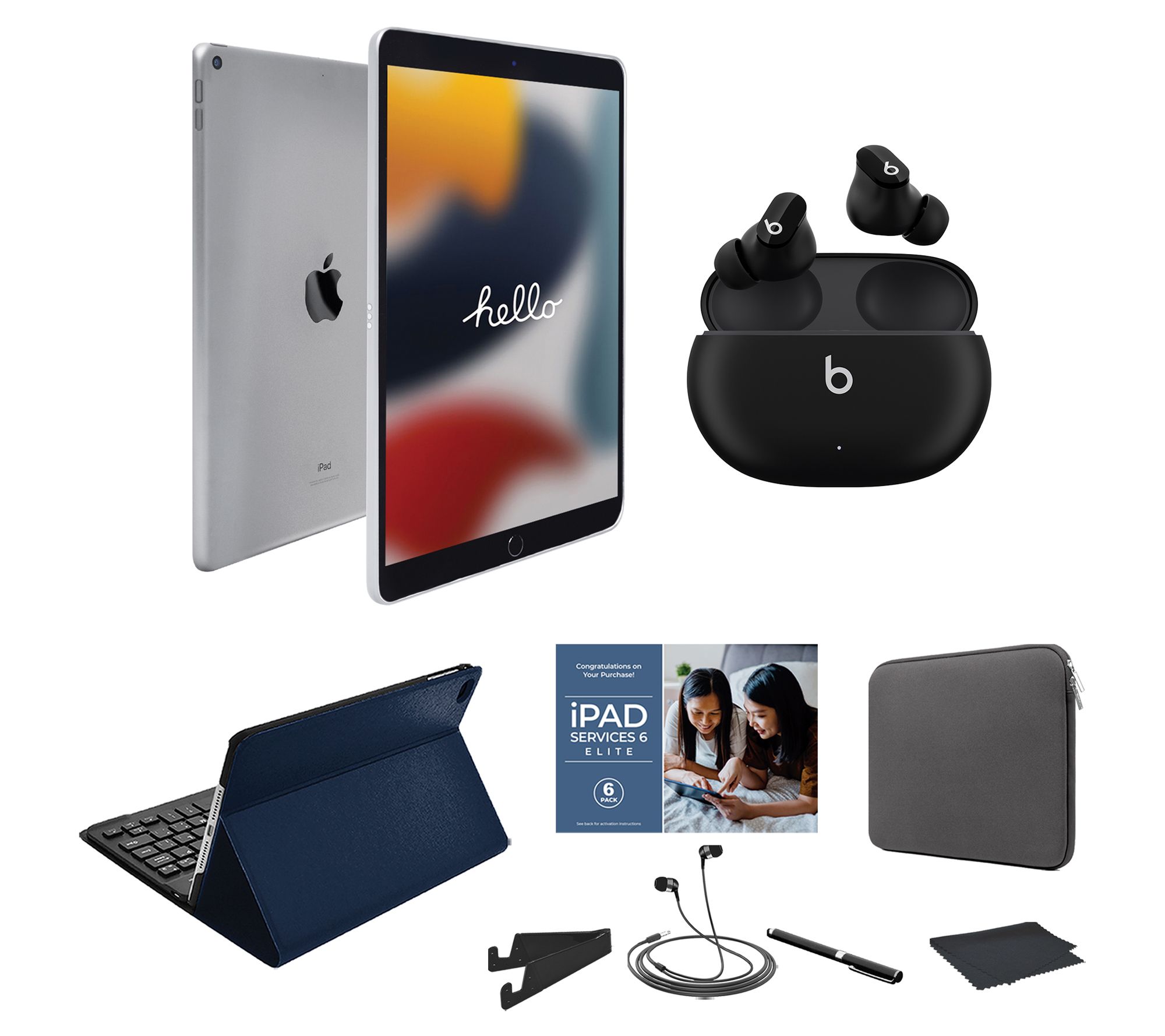 Apple iPad 10.2" 9th Gen 64GB Wifi with Beats Studio Buds