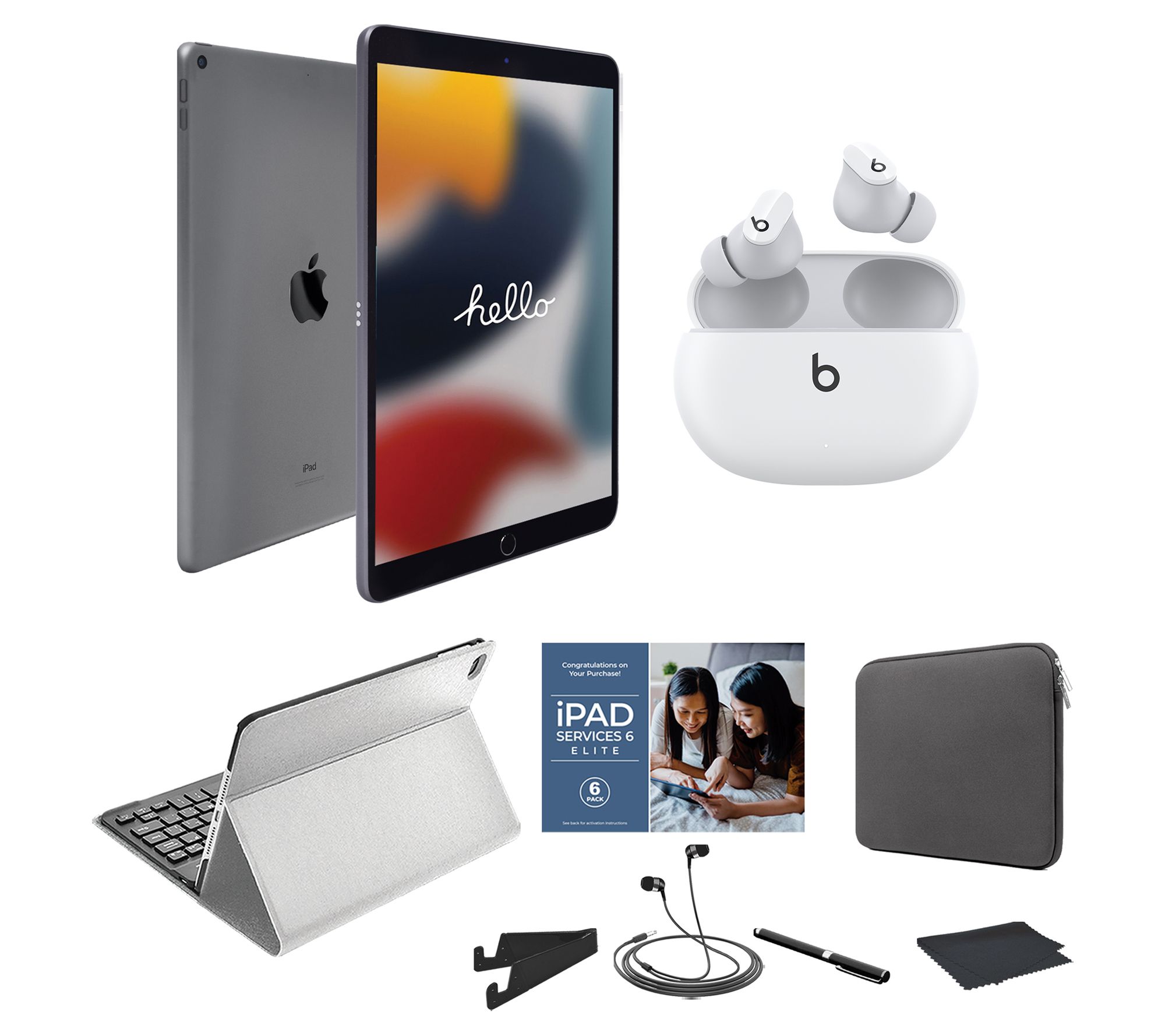 Apple iPad 10.2" 9th Gen 64GB Wifi with Beats Studio Buds