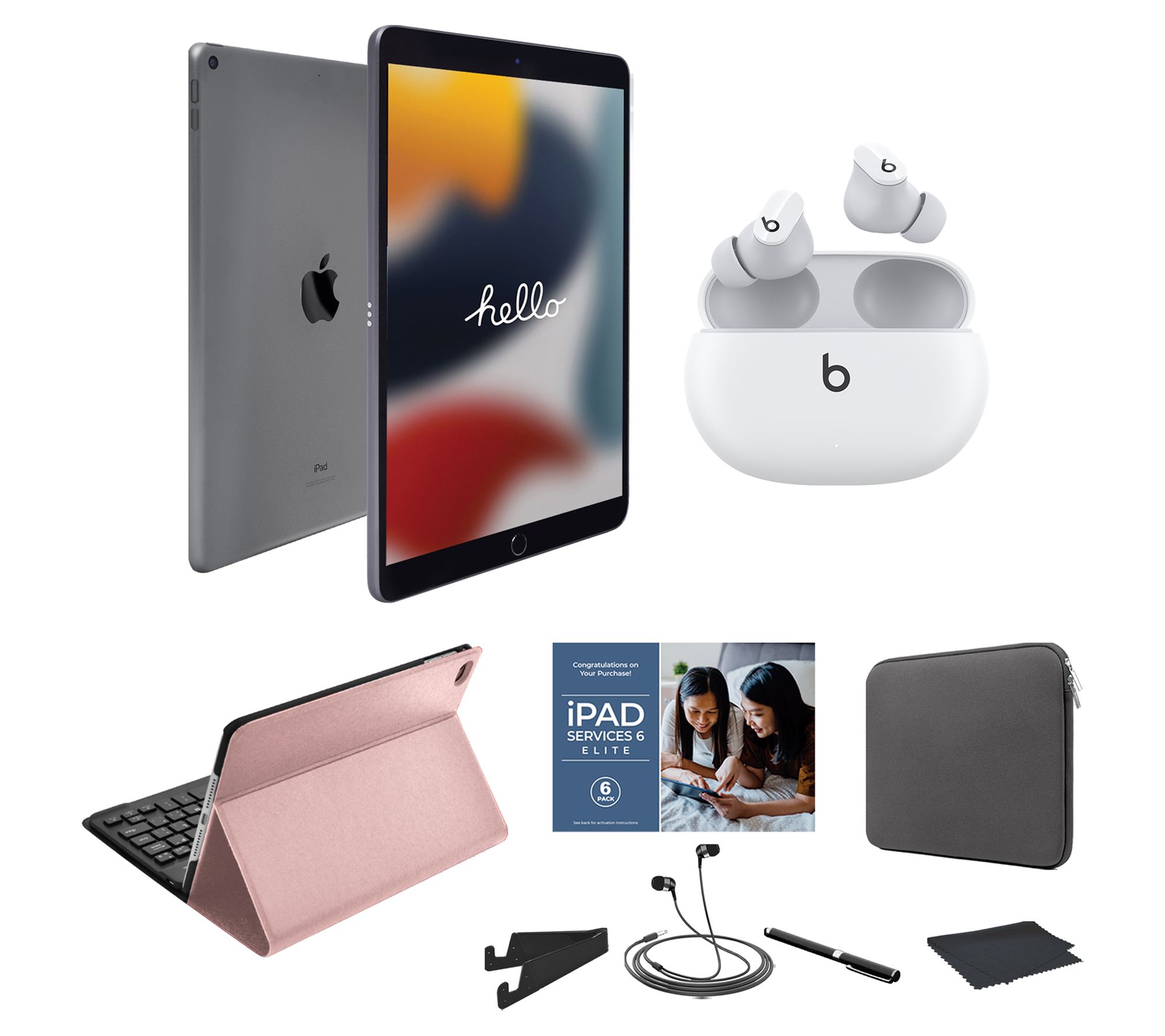 Apple iPad 10.2" 9th Gen 64GB Wifi with Beats Studio Buds