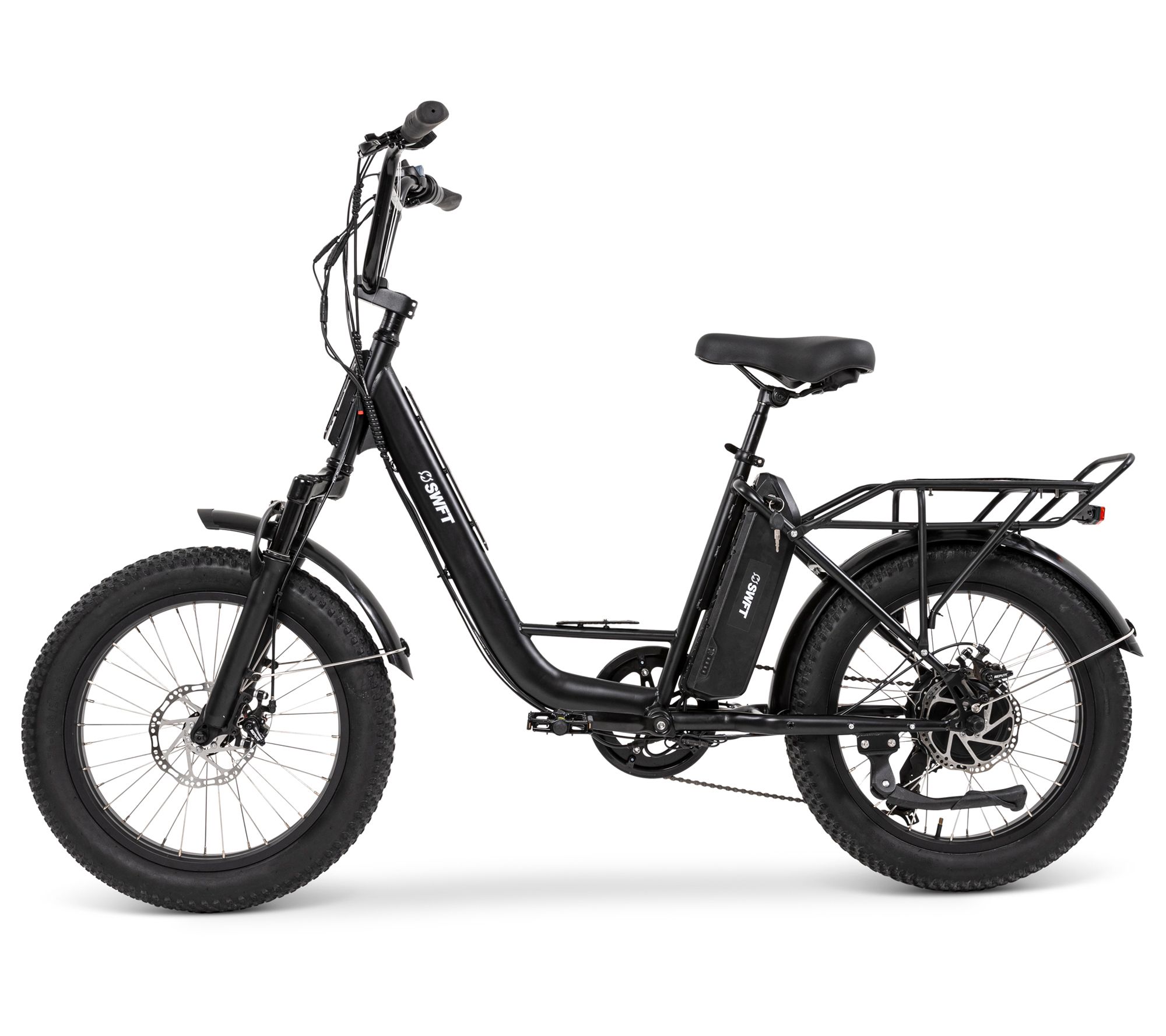 SWFT V.X Step-Through Electric Bike w/ 500W Motor & 20MPH Speed