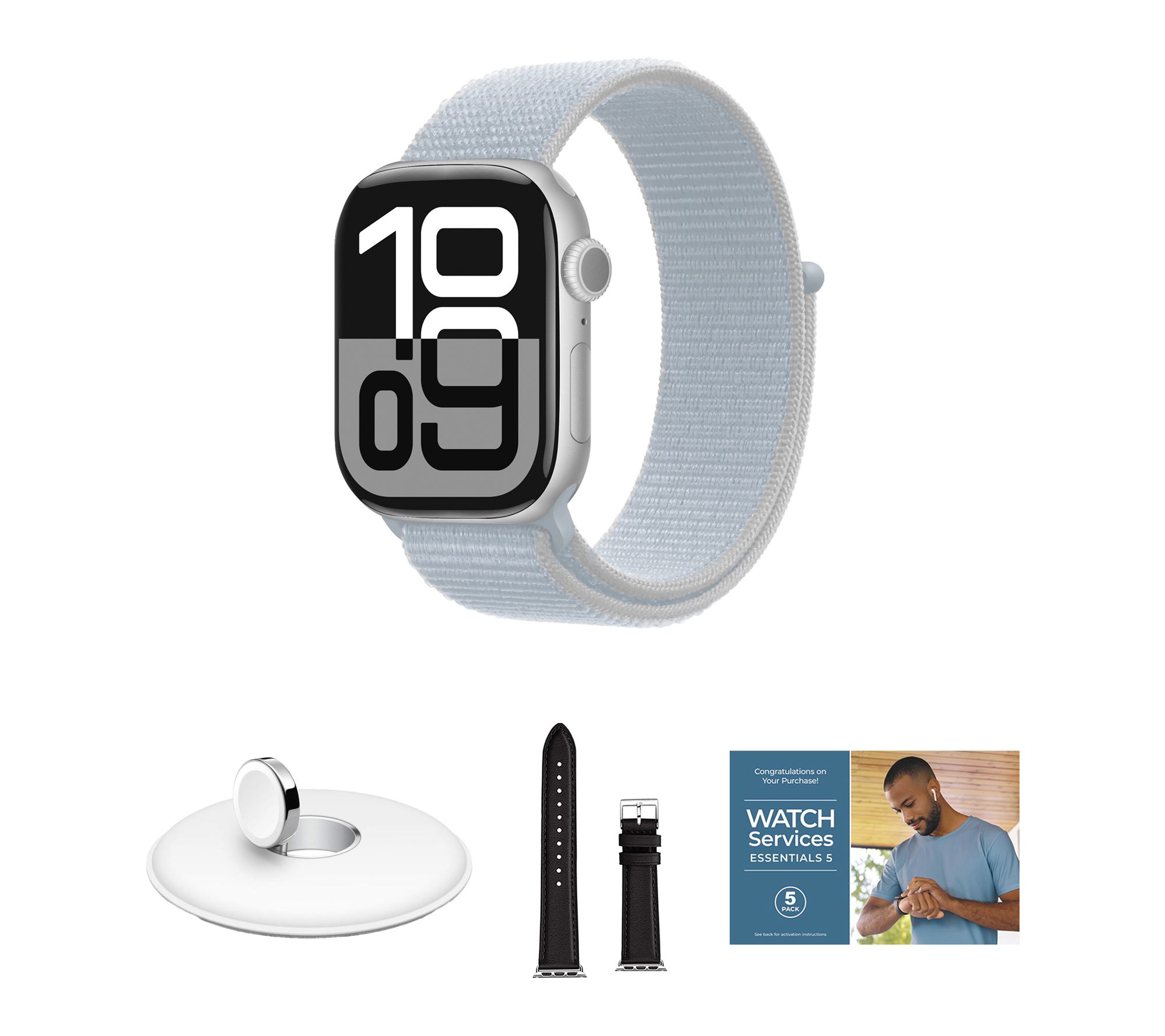 Apple Watch Series 10 GPS 46mm Sport Loop withApple Watch Cha