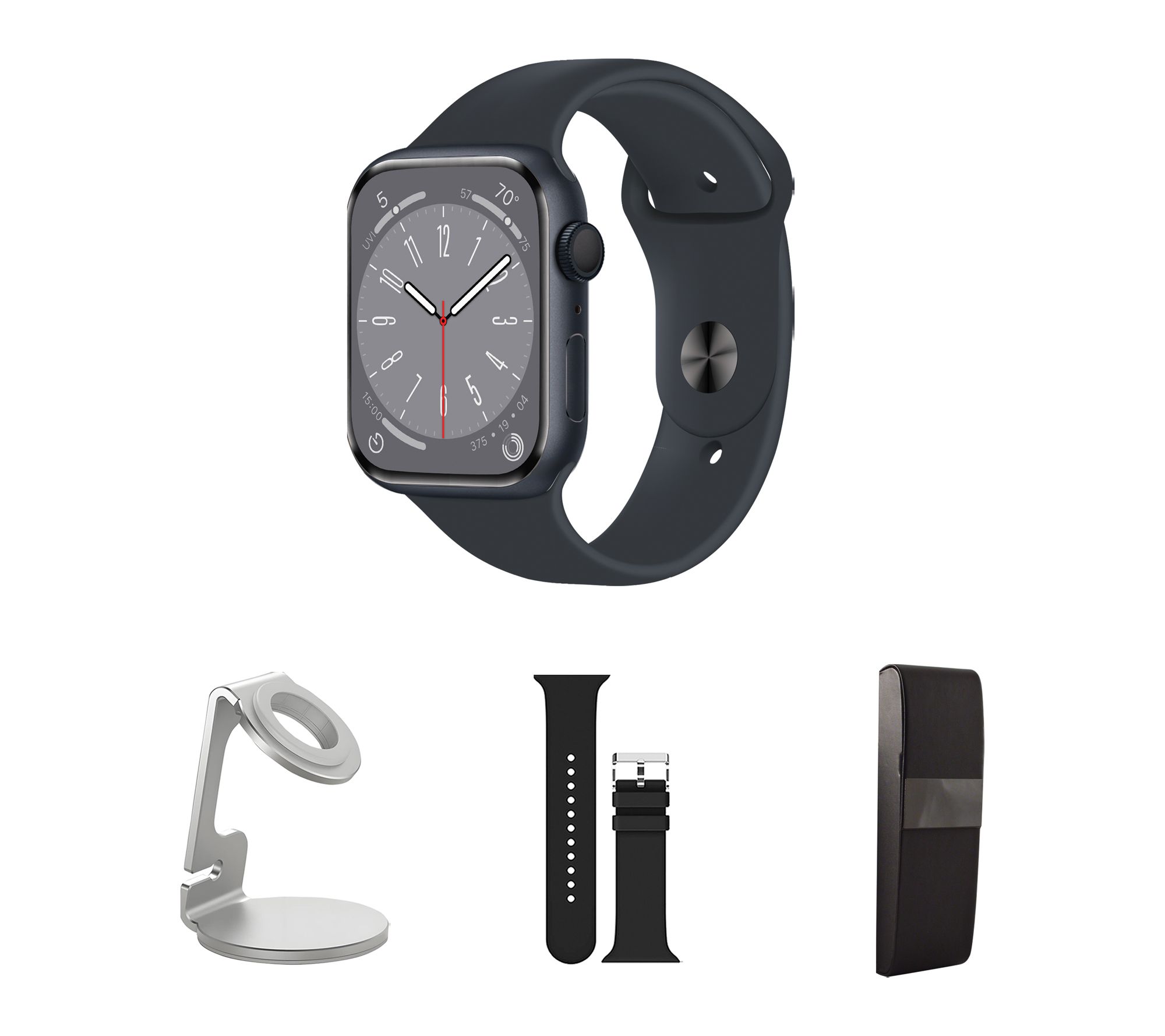 Refurbished Apple Watch SE 2nd Gen GPS 44mm M/LBundle