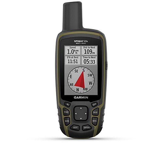 Garmin GPSMAP 65s Multi-Band/Multi-GNSS Handheld GPS