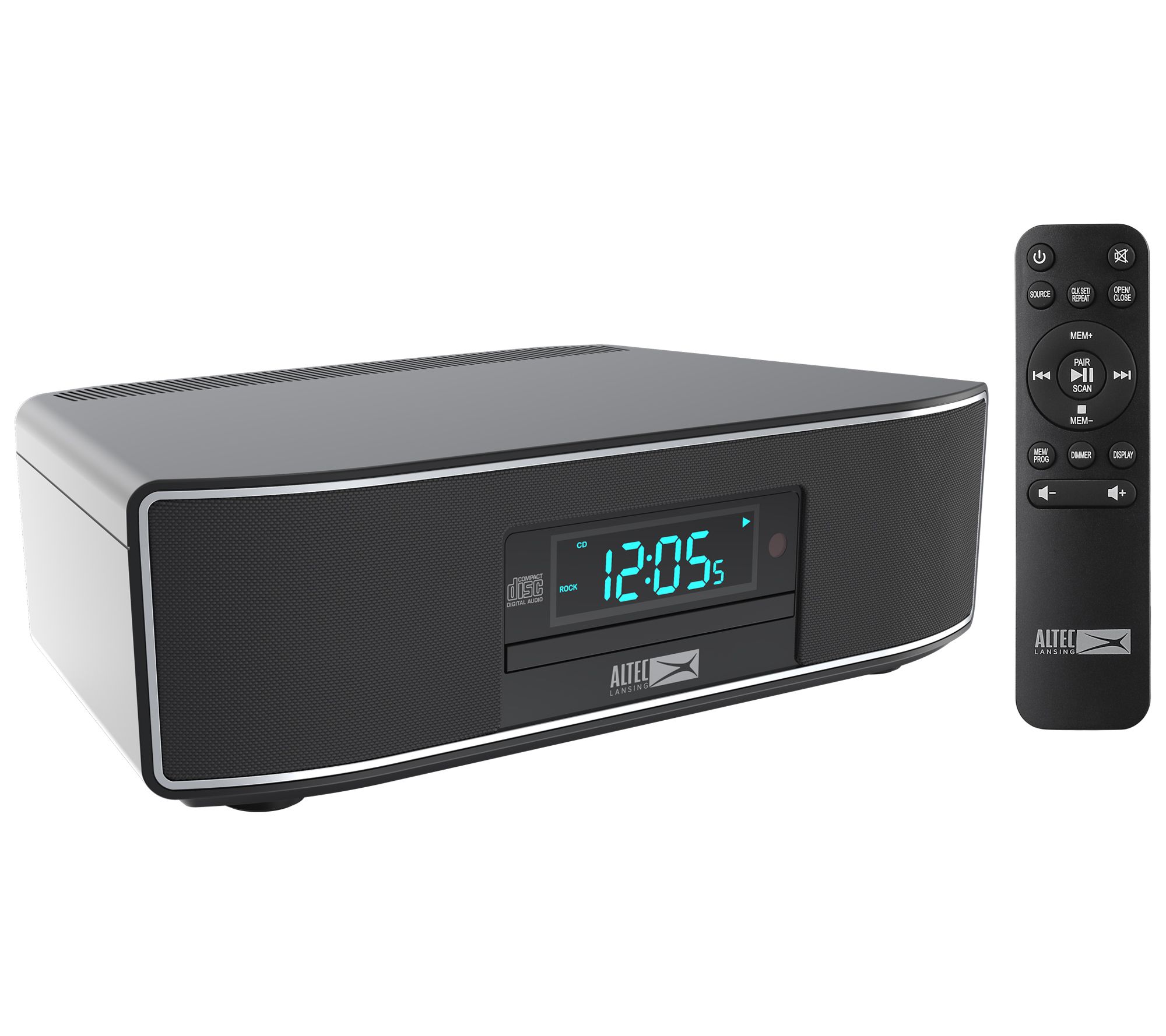 Altec Lansing Home Speaker with CD Player FM Radio and Bluetooth