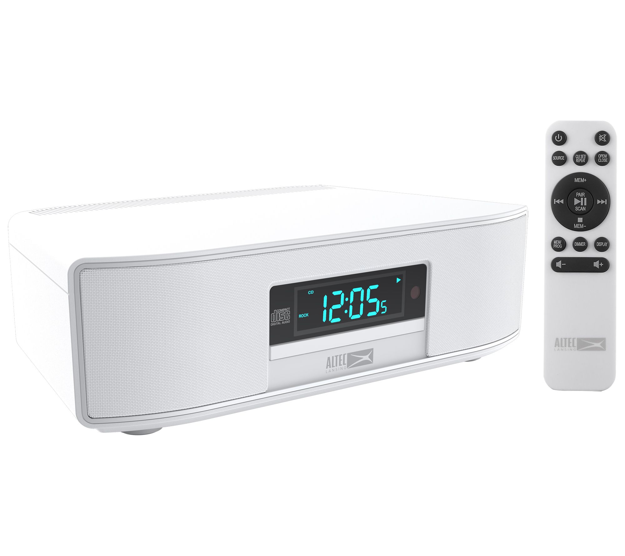 Altec Lansing Home Speaker with CD Player FM Radio and Bluetooth