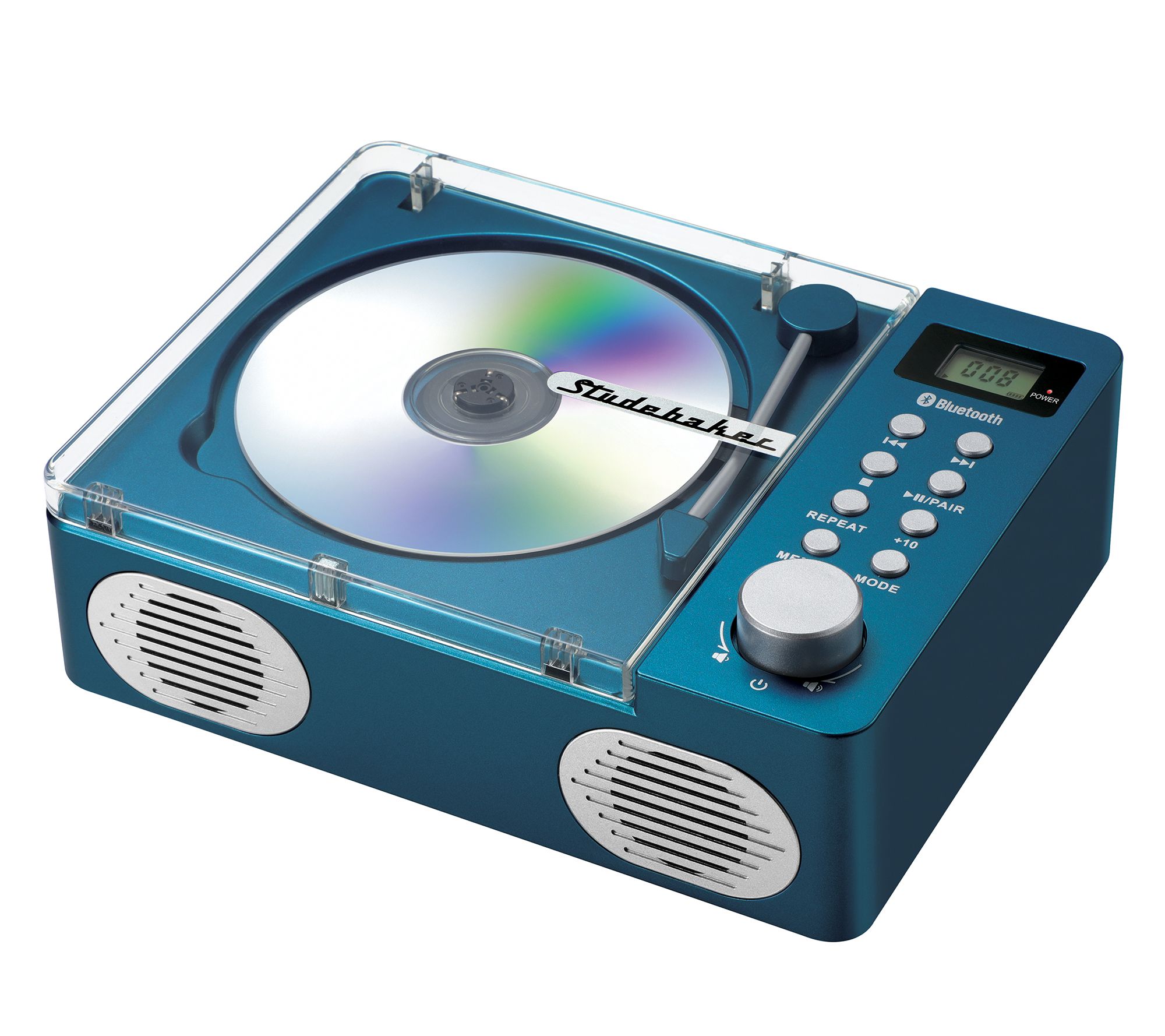 Studebaker Retro CD Player with Bluetooth and FM Radio