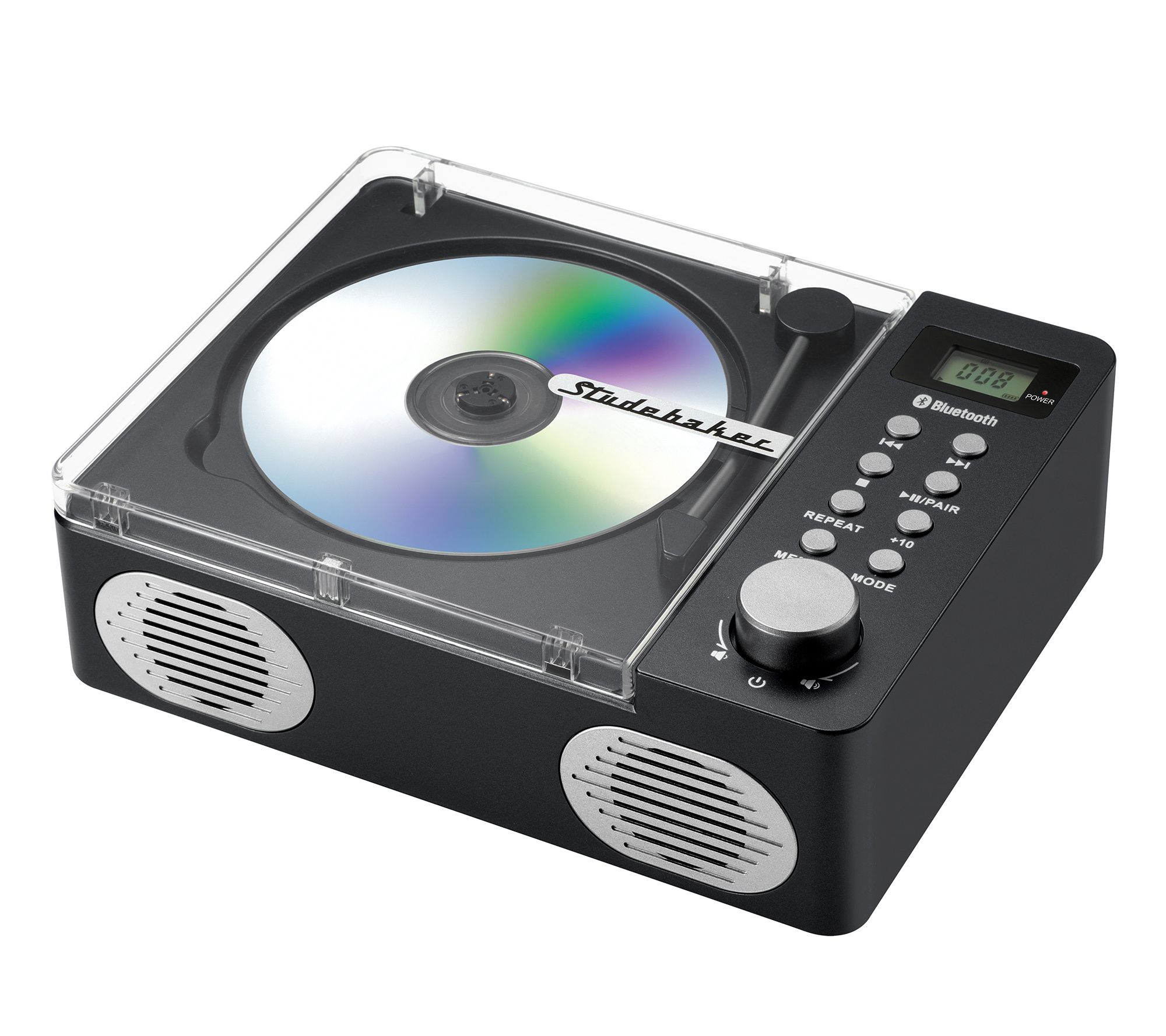 Studebaker Retro CD Player with Bluetooth and FM Radio