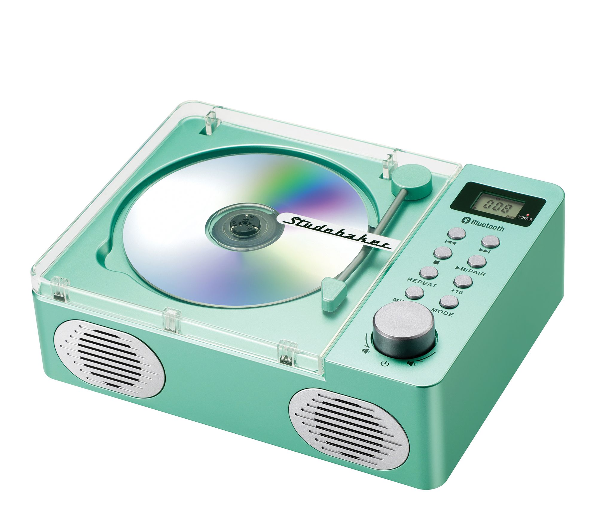 Studebaker Retro CD Player with Bluetooth and FM Radio