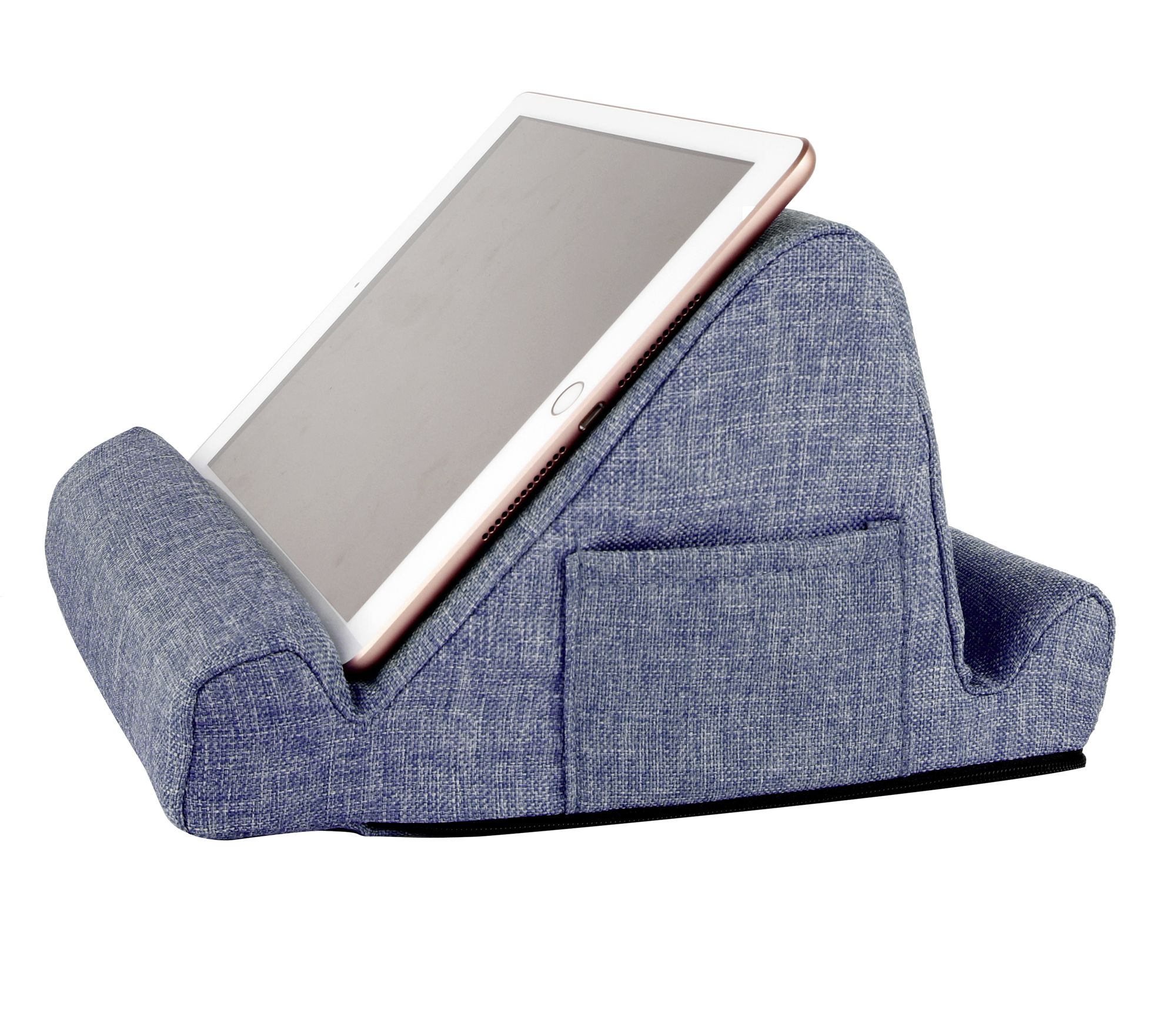 Duo Classic Dual-Angle Memory Foam Tablet Pillow w/ Storage