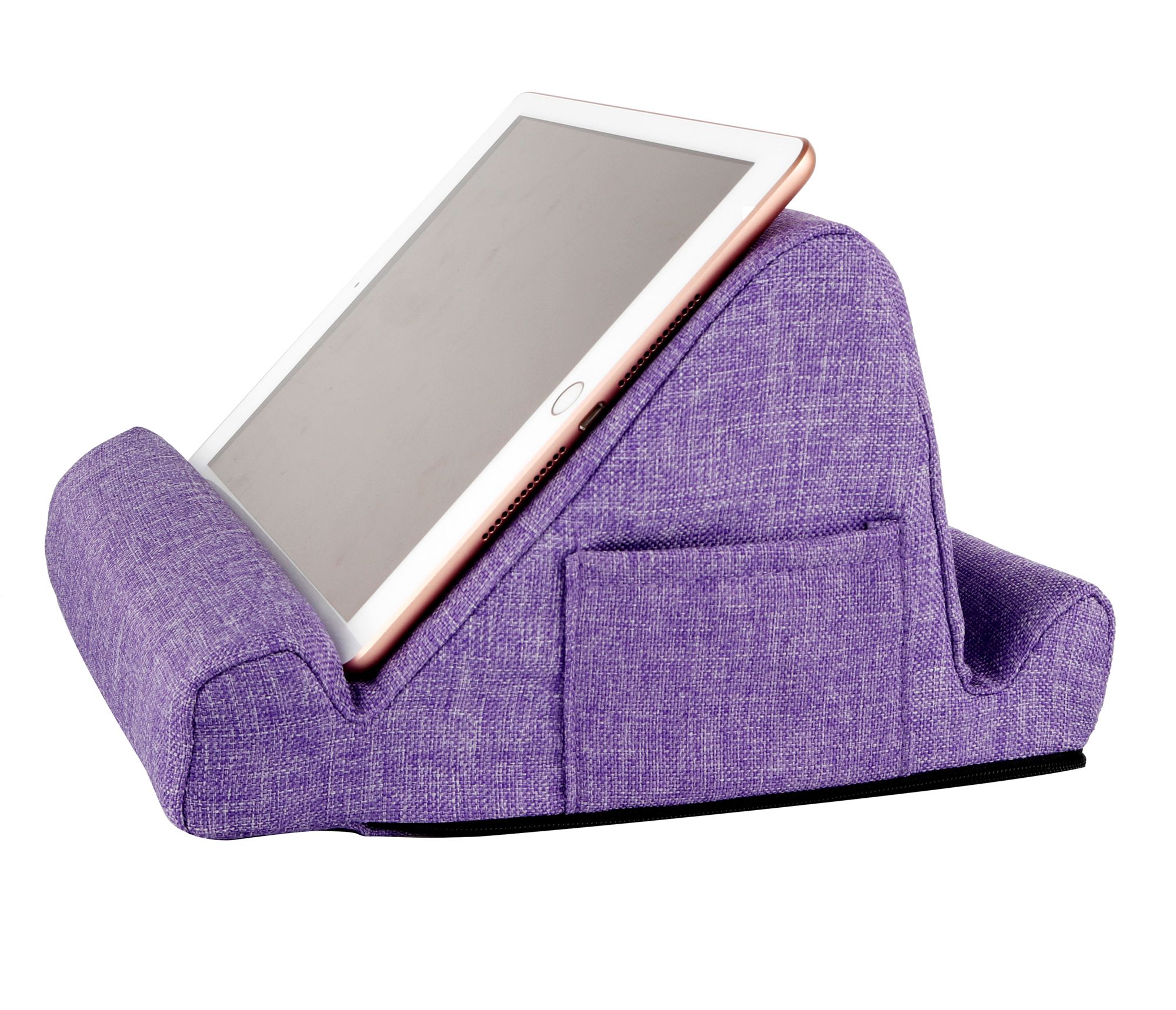Duo Classic Dual-Angle Memory Foam Tablet Pillow w/ Storage