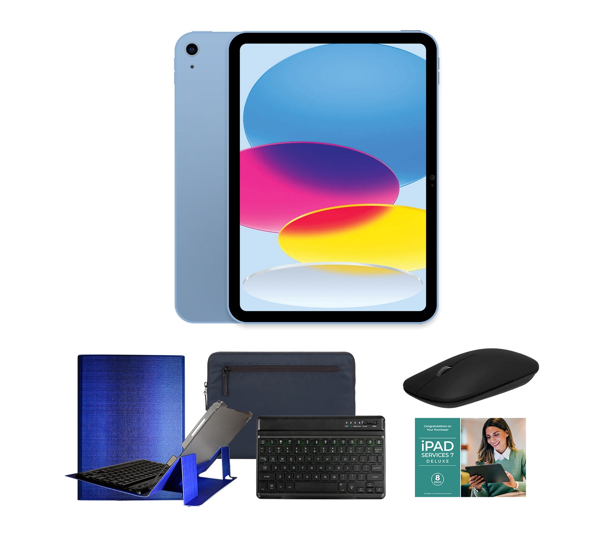 Apple iPad 11" A16 Wi-Fi 128GB with Keyboard and Accessories