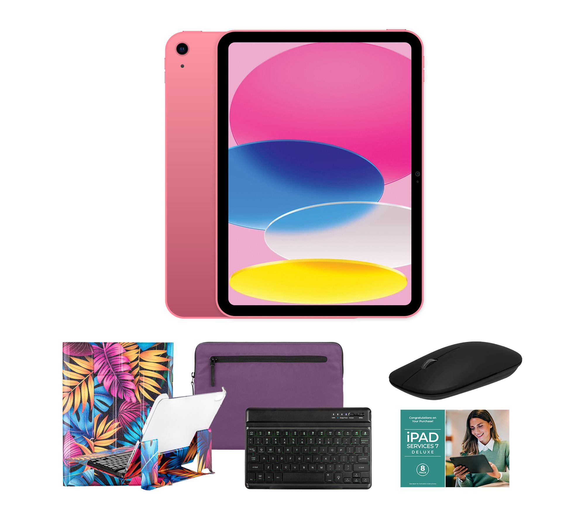 Apple iPad 11" A16 Wi-Fi 128GB with Keyboard and Accessories