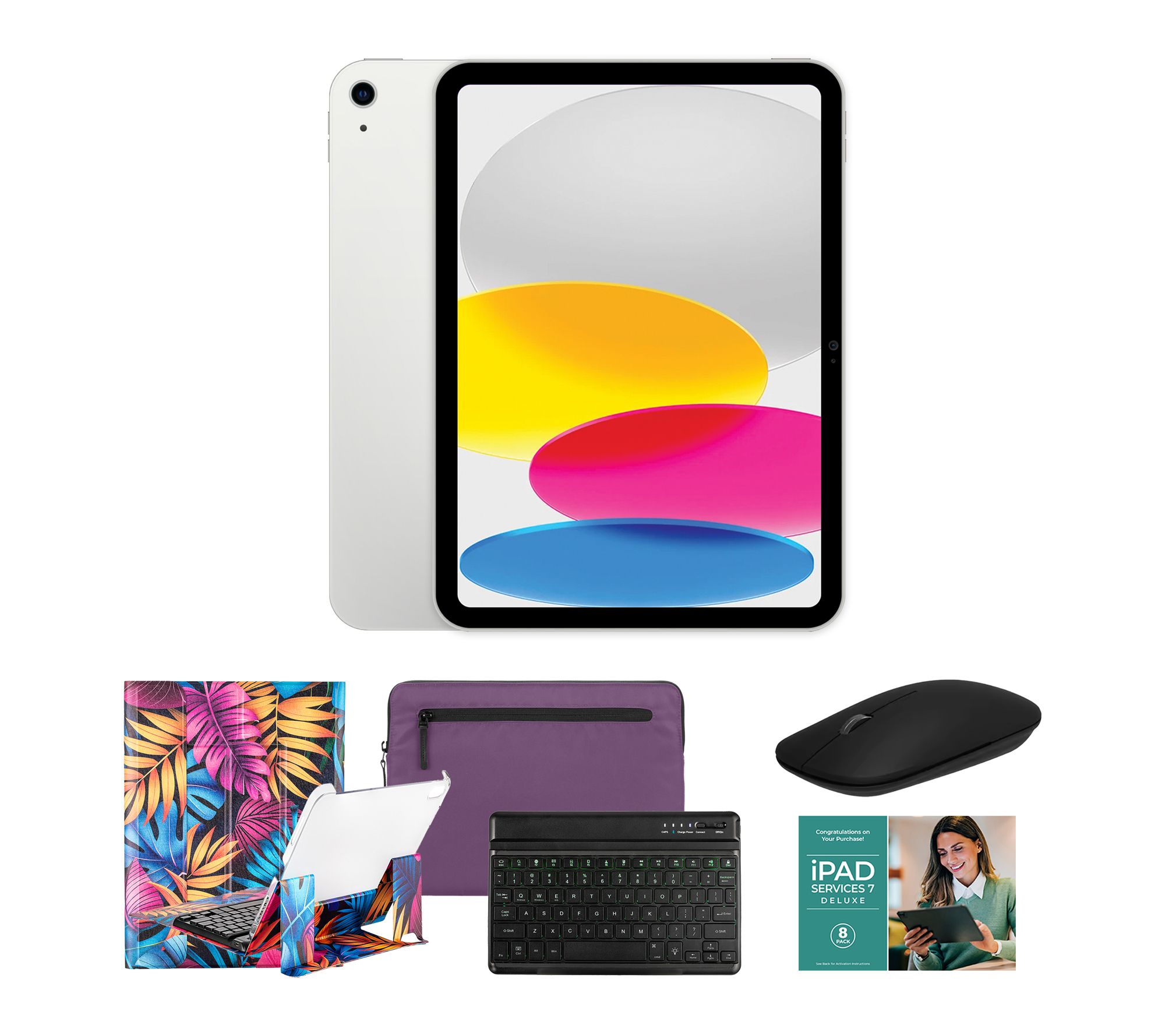 Apple iPad 11" A16 Wi-Fi 128GB with Keyboard and Accessories