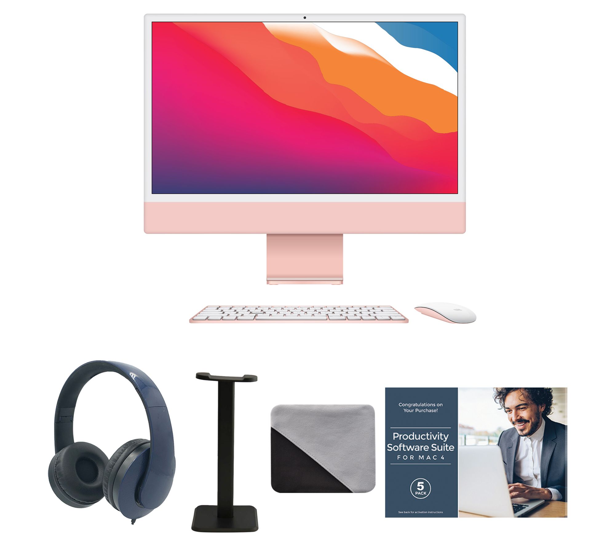 Apple iMac 24" M1 256GB 8-Core CPU 7-Core GPUBundle